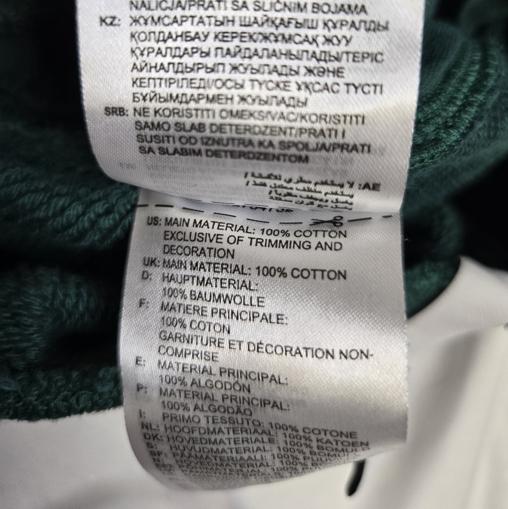 ADIDAS x Hello Kitty forest green embroidered jogger sweatpants unisex S - Picture 11 of 17